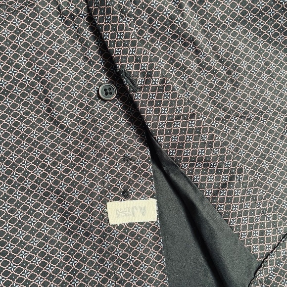 Alexander Julian Geometric Pattern Shirt - Picture 6 of 7